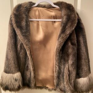 VINTAGE Fur Wrap